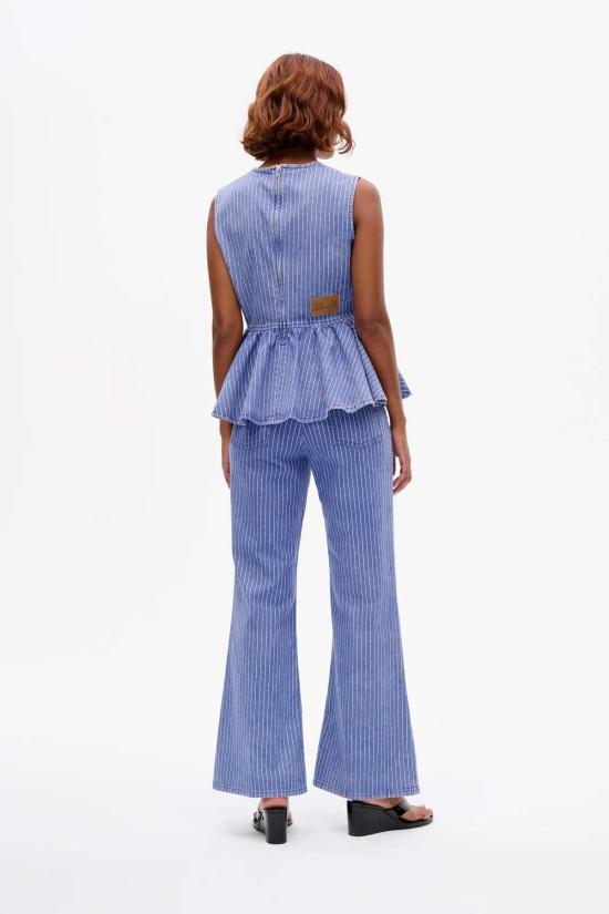  바움 운드 페르드가르텐 블라우스 네덜란드 블루 스트라이프 탑의 Baum und Pferdgarten Merja - BAUM UND PFERDGARTEN