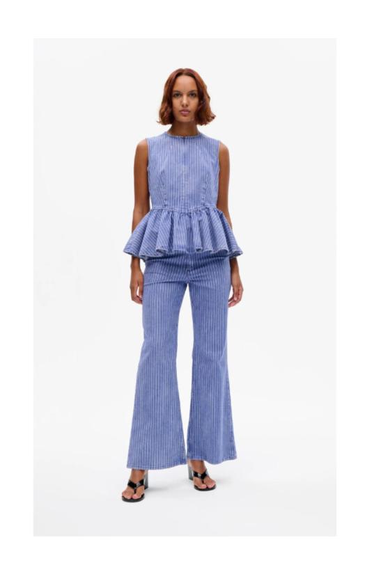  바움 운드 페르드가르텐 블라우스 네덜란드 블루 스트라이프 탑의 Baum und Pferdgarten Merja - BAUM UND PFERDGARTEN