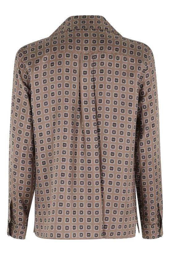  막스마라 블라우스 막스 마라 디스코 셔츠 머드 - MAX MARA