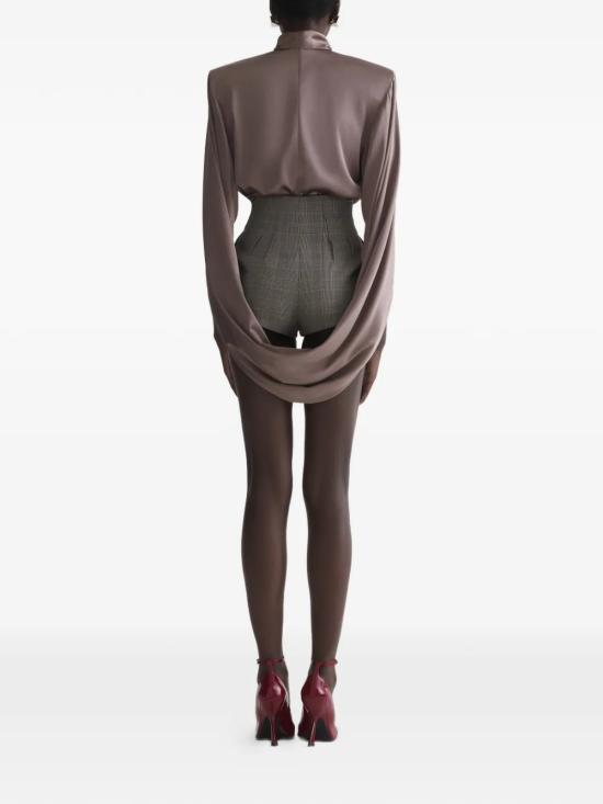 26SS 뮈글러 긴팔 티셔츠 26P1TO08603003 7002 Beige - MUGLER