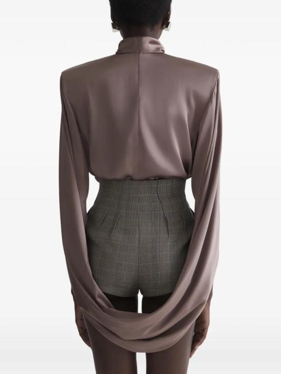 26SS 뮈글러 긴팔 티셔츠 26P1TO08603003 7002 Beige - MUGLER