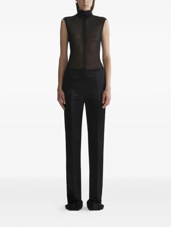 26SS 뮈글러 바디수트 티셔츠 26P3BO02922031 1999 Black - MUGLER