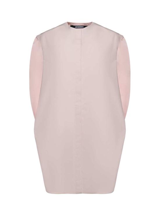  자크뮈스 미디 원피스 라 로브 베를링고 드레스 라이트 핑크