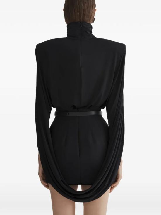 26SS 뮈글러 긴팔 티셔츠 26P1TO08606030 1999 Black - MUGLER