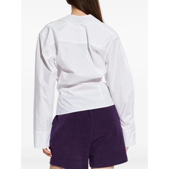  디 아티코 셔츠 아티코 셔츠 화이트 - THE ATTICO