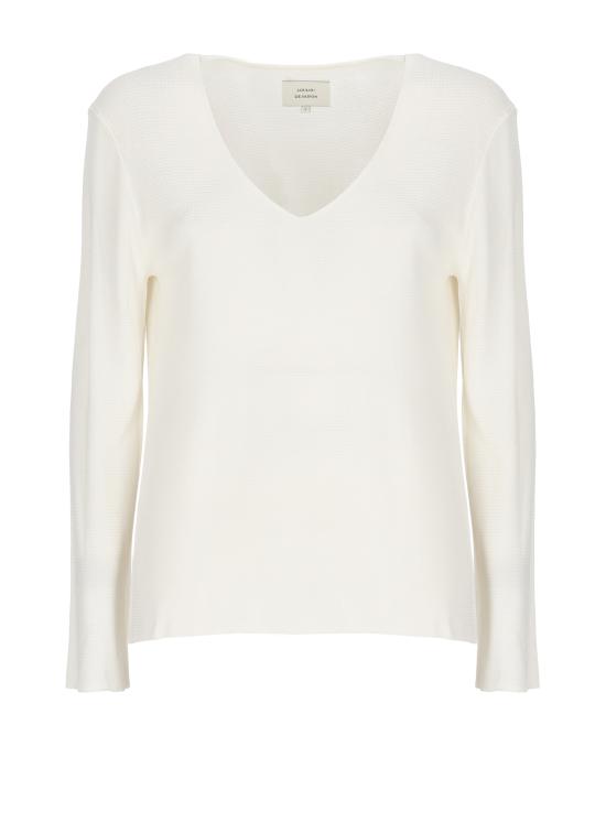 26SS 루루 드 세종 스웨터 SAYA IVORY White