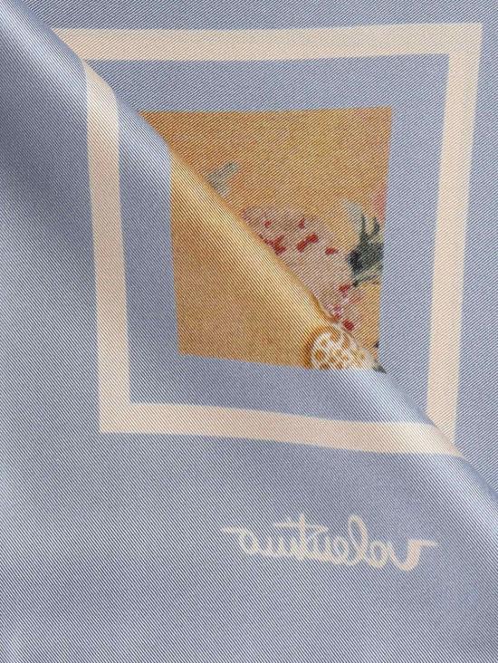  발렌티노 가라바니 머플러/스카프 실크 프린트 스카프 멀티컬러/버터 라이트 블루 - VALENTINO GARAVANI