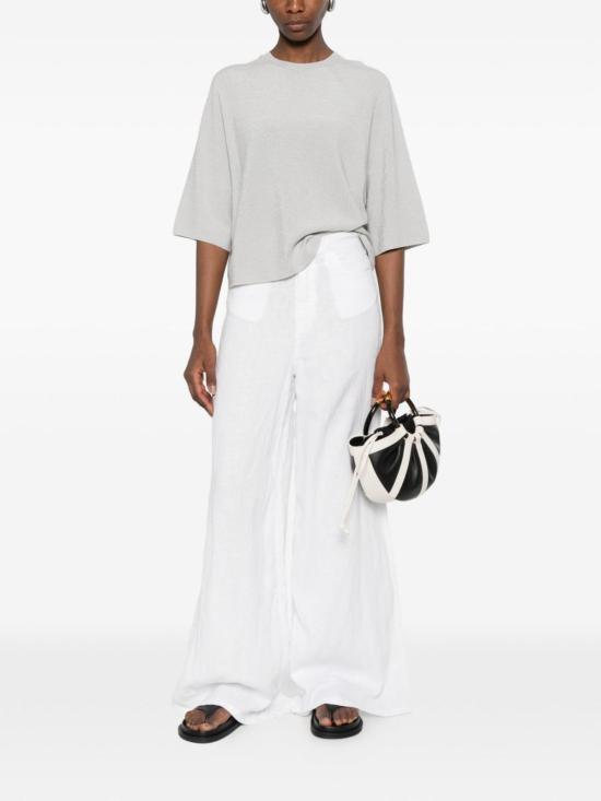  파비아나 필리피 스웨터 반팔  클리어 블루 - FABIANA FILIPPI