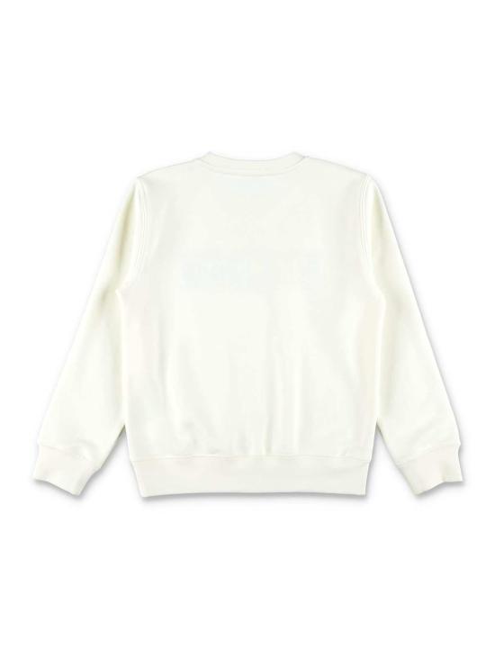  [키즈] 골든구스 풀오버 골든 구스 자수 로고 아동용 스웨트셔츠 헤리티지 화이트 - GOLDEN GOOSE