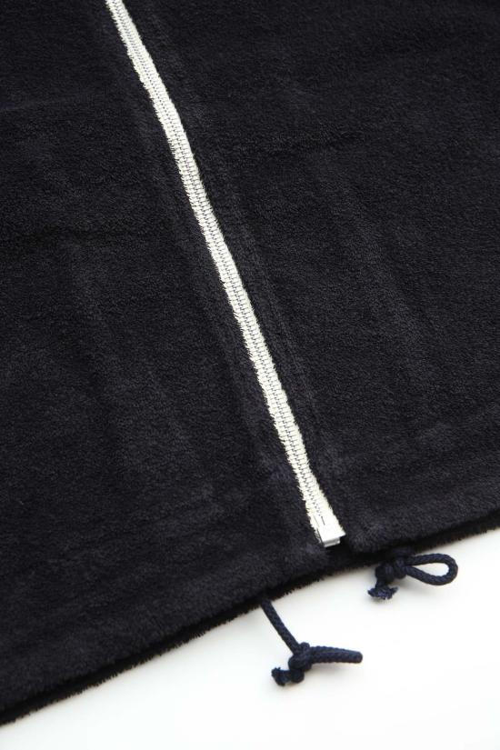  오라리 패딩 오럴리 코튼 나일론 파일 지퍼 파카 - AURALEE