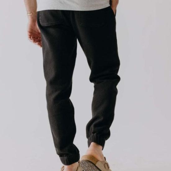  Taylor Stitch 트레이닝/조거 팬츠 Après 팬츠 블랙 인디고 - OTHER BRANDS