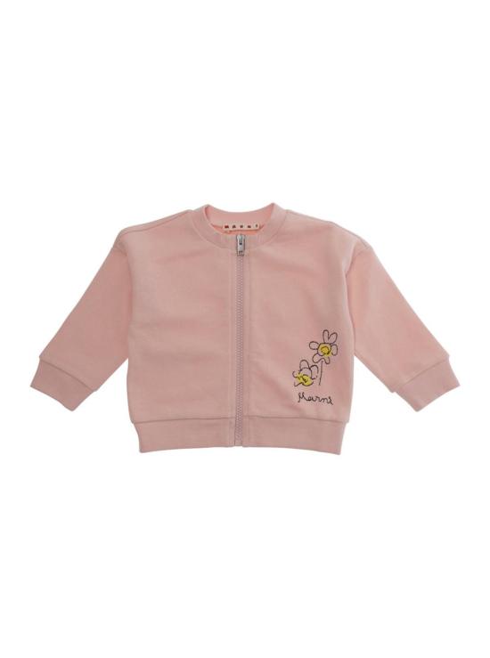  [키즈] 마르니 풀오버 키즈 크루넥 스웨트셔츠 핑크