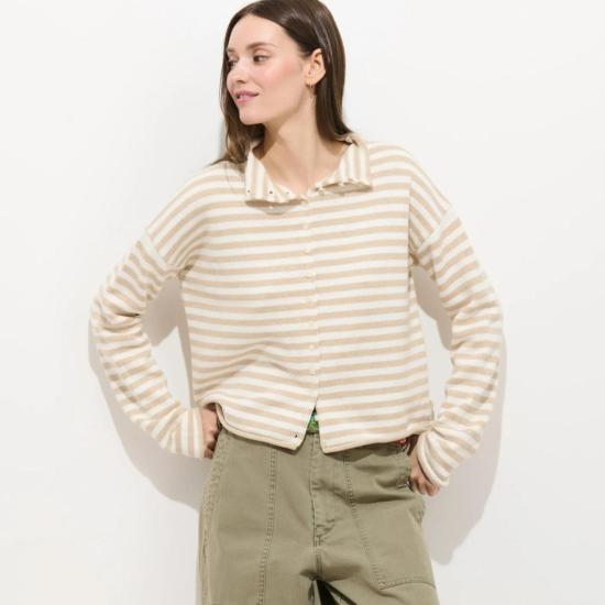  알렉스 밀 가디건 테일러 캐시미어 블렌드  스웨터 - ALEX MILL