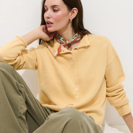  알렉스 밀 가디건 테일러 캐시미어 블렌드  스웨터 - ALEX MILL