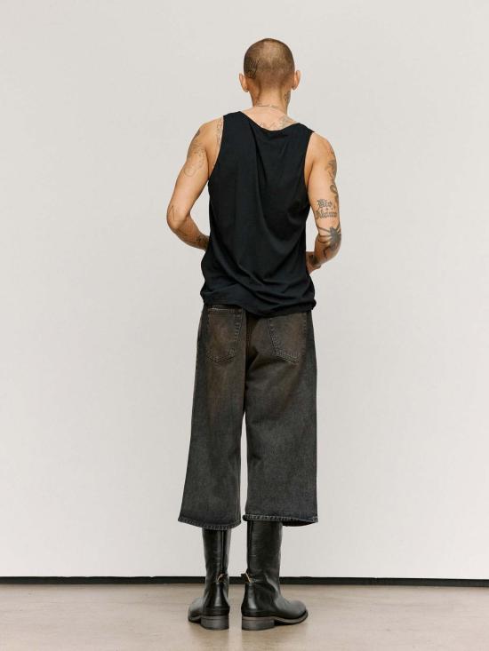  아워레가시 민소매 티셔츠 아워 레거시 레이븐 미스트 에어베일 코튼 운동용 탱크탑 - OUR LEGACY