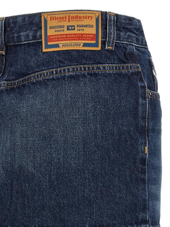  디젤 데님 스커트 드론 스커트 블루 - DIESEL