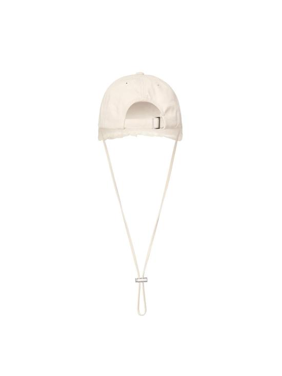  자크뮈스 모자 Jacquemus La Casquette Artichaut  오프 화이트 - JACQUEMUS