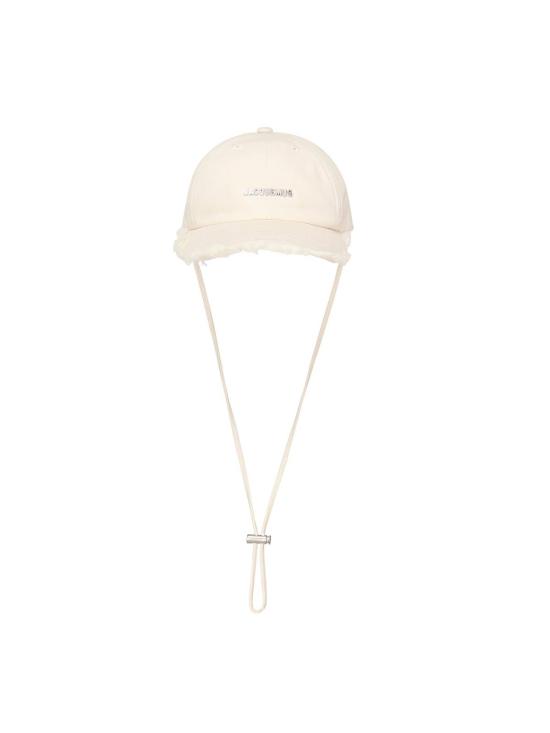  자크뮈스 모자 Jacquemus La Casquette Artichaut  오프 화이트