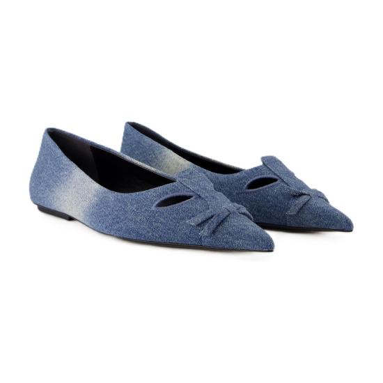 25SS 마크제이콥스 플랫 슈즈 2S5FFL001F18 488 blue - MARC JACOBS