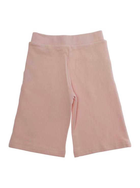  [키즈] 마르니 쇼츠/버뮤다 앞면에 자수 로고가 새겨진  키즈 반바지 (코튼 소재, 핑크색) - MARNI