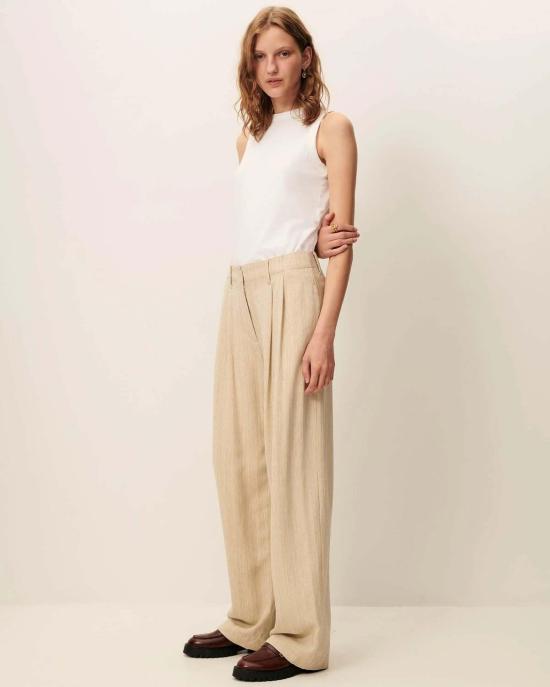  메이블앤모스 스트레이트 팬츠 세순 보다만 라지 팬츠 - MABEL AND MOSS