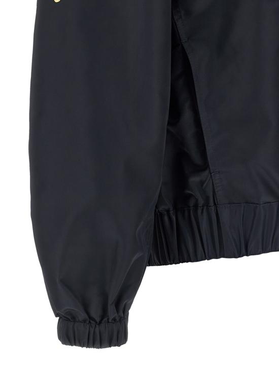  겐조 봄버 자켓 배지 칼라리스 봄버 재킷 블루 - KENZO