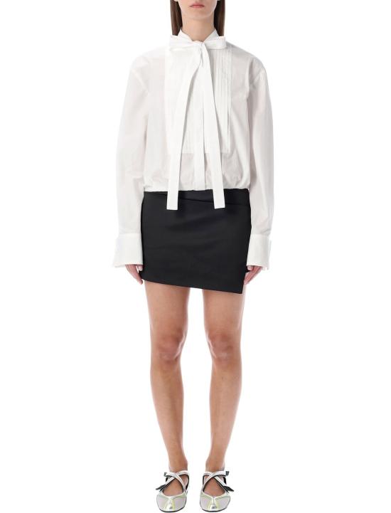  디 아티코 숏 원피스 아티코 미니 드레스 블랙/화이트