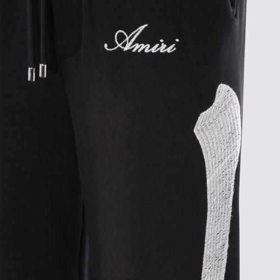  아미리 트레이닝/조거 팬츠 면바지 블랙 - AMIRI