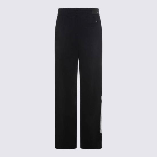  아미리 트레이닝/조거 팬츠 면바지 블랙 - AMIRI