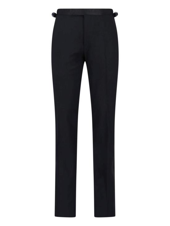  톰포드 스트레이트 팬츠 턱시도  블랙