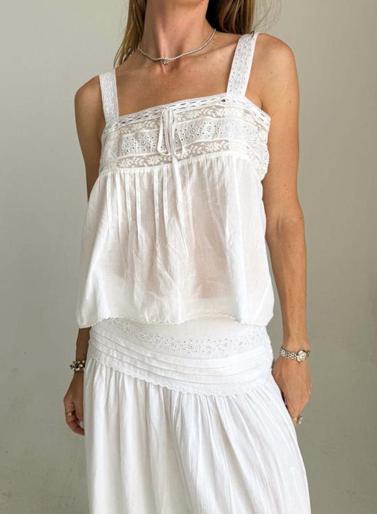  차오 루시아 블라우스 안녕 루시아 유리 탑