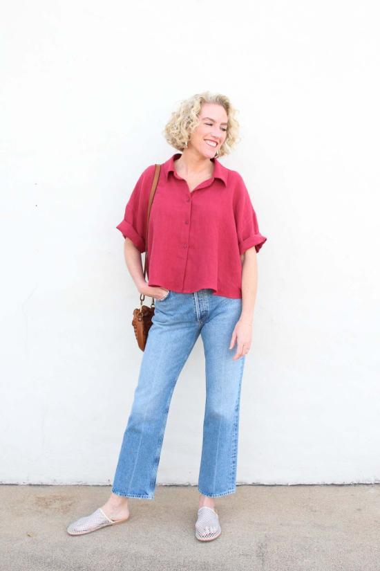  굿 컴퍼니 블라우스 썸머 브리즈 탑