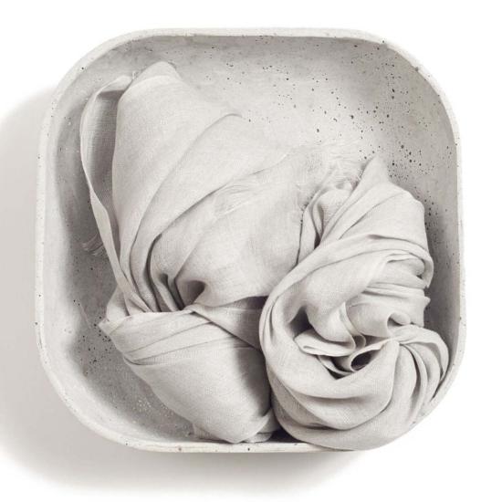  Variously 머플러/스카프 다양한 조약돌 무늬의 손으로 짠 부드러운 린넨 스카프 - OTHER BRANDS