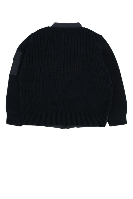  [키즈] 몽클레어 풀오버 키즈 가디건 네이비 블루 - MONCLER