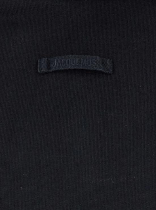 자크뮈스 스웨터 르 후디 그로스 그레인 후디 블랙 - JACQUEMUS