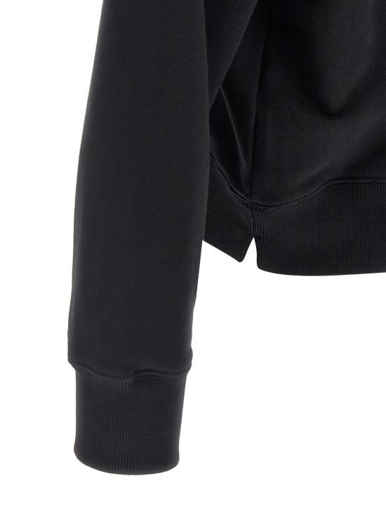  오프화이트 긴팔 티셔츠 페인트 애로우 스케이트 후드티 블랙 - OFF WHITE