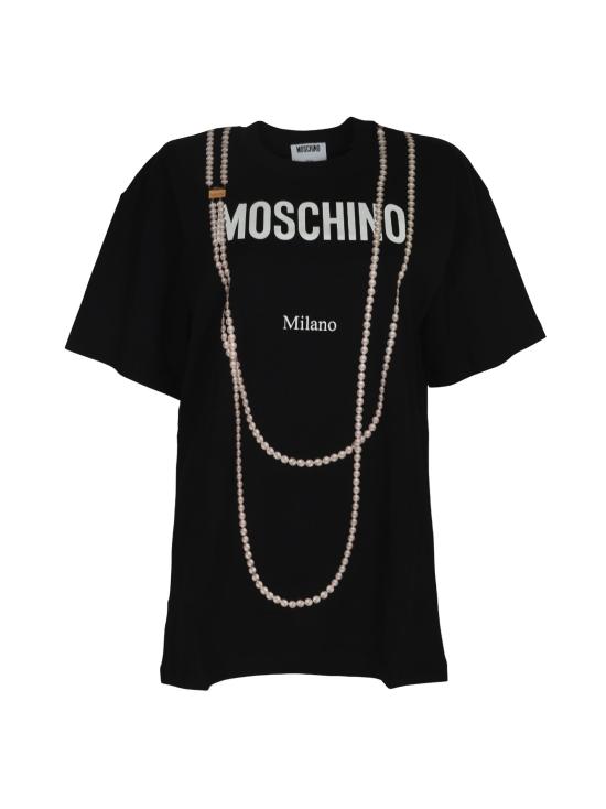 26SS 모스키노 반팔 티셔츠 V07180541 1555