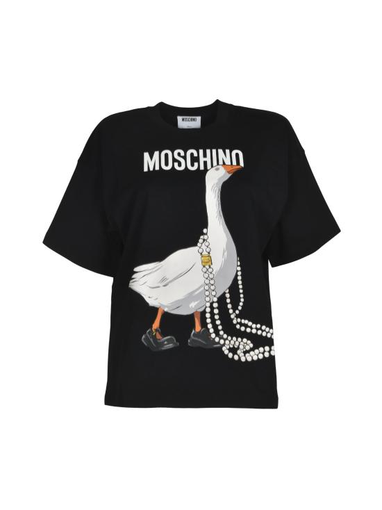 26SS 모스키노 반팔 티셔츠 V07030541 1555