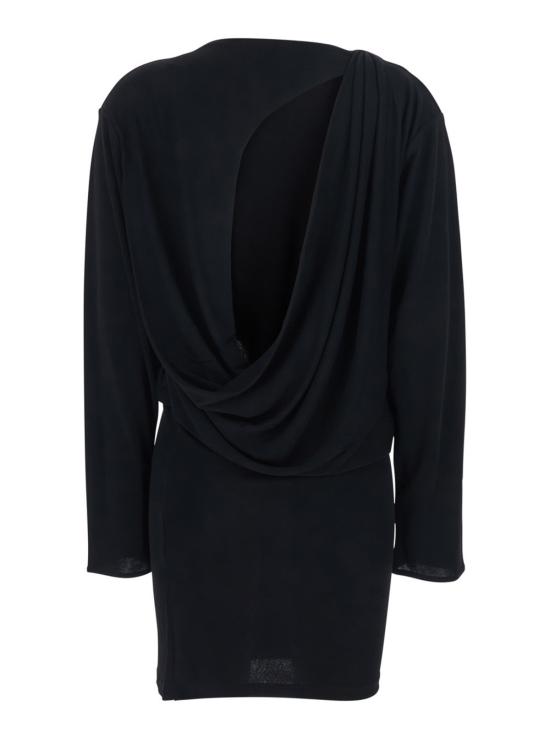  자크뮈스 미디 원피스 라 로브 미스트랄 드레스 블랙 - JACQUEMUS