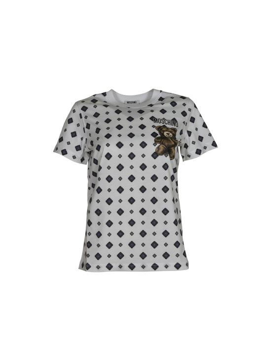 26SS 모스키노 반팔 티셔츠 V07160541 2001