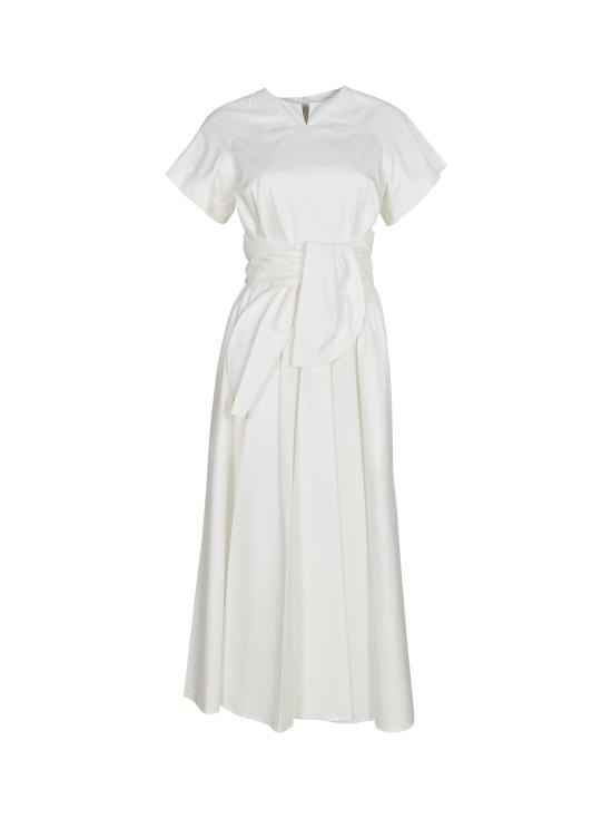 26SS 파투 미디 원피스 DR241 0244 001W White