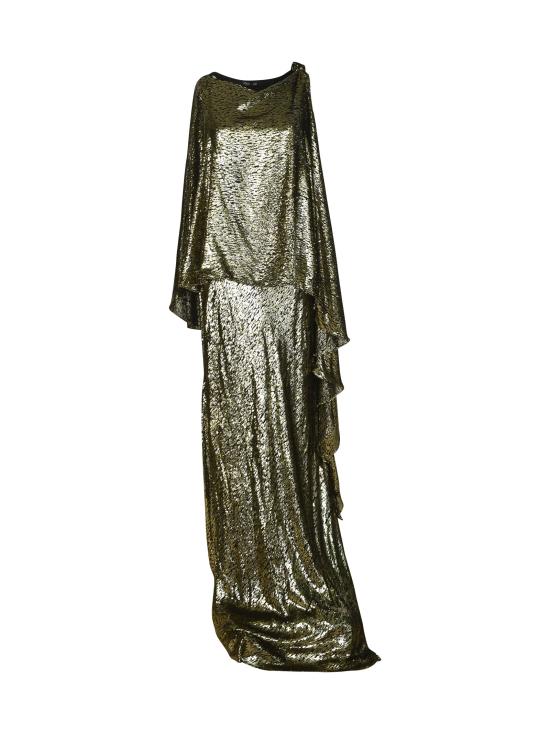 26SS 로베르토 카발리 미디 원피스 WKT199 FT060 05508 Golden