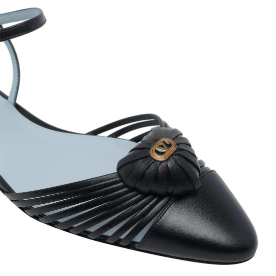  발렌티노 가라바니 샌들 Valentino Garavani 로얄  블랙 - VALENTINO GARAVANI