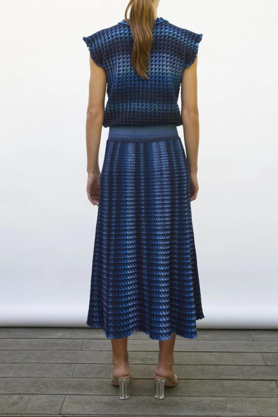  몰리 스웨터 Molli Etincele Origami 탑 누트/데님 - MOLLI