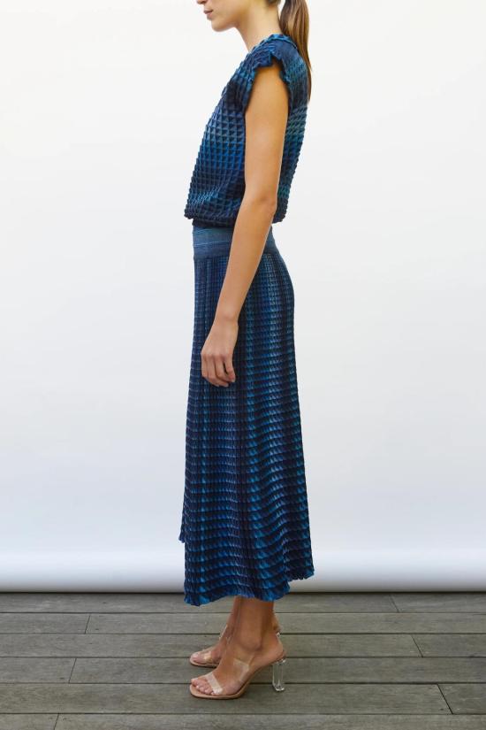  몰리 스웨터 Molli Etincele Origami 탑 누트/데님 - MOLLI