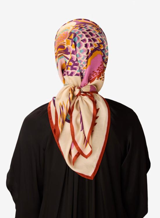  이누이투시 머플러/스카프 이누이투쉬 스퀘어 100 크로커다일 스카프 - INOUITOOSH