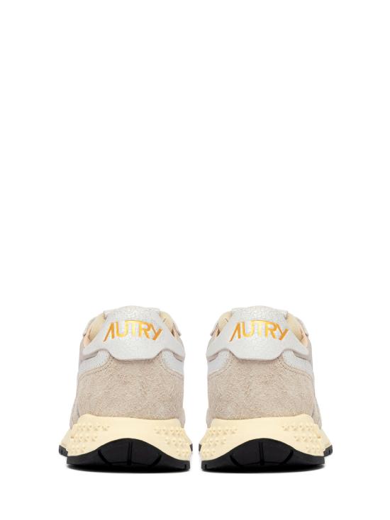 26SS 오트리 릴윈드 로우 나일론 스웨이드 스니커즈 WWLM NC36 NYLON CRACK WHT PELIC - AUTRY