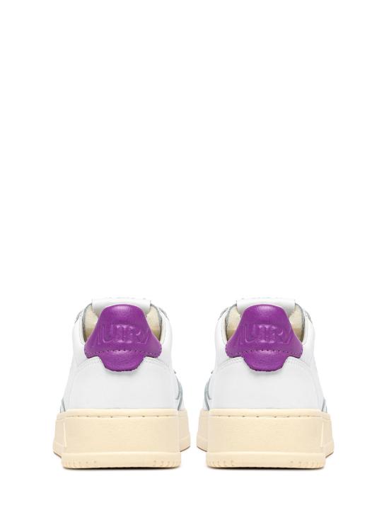 26SS 오트리 메달리스트 로우 스니커즈 AULW LL08 LEAT LEAT WHT DBERRY - AUTRY