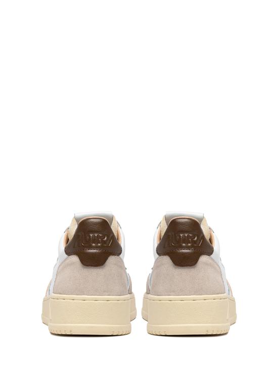 26SS 오트리 메달리스트 로우 스니커즈 AULM LS15 LEAT SUEDE WHT TEAK - AUTRY