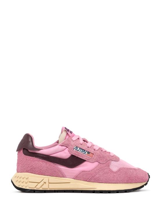 26SS 오트리 릴윈드 스니커즈 WWLW UT11 SUEDE NET ROSEATE ROSE